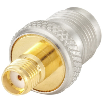 Rosenberger Straight 50Ω RF Adapter TNC Socket to SMA Socket 10GHz