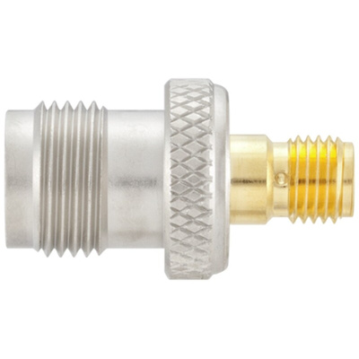 Rosenberger Straight 50Ω RF Adapter TNC Socket to SMA Socket 10GHz