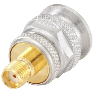 Rosenberger Straight 50Ω RF Adapter TNC Plug to SMA Socket 10GHz