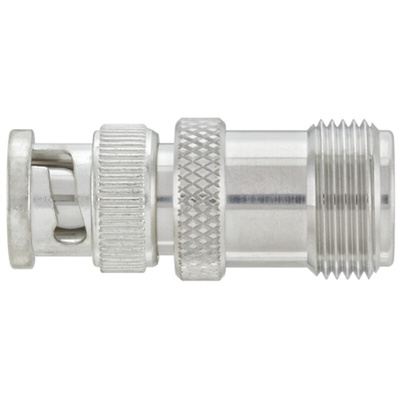 Rosenberger Straight 50Ω RF Adapter BNC Plug to N Socket 10GHz