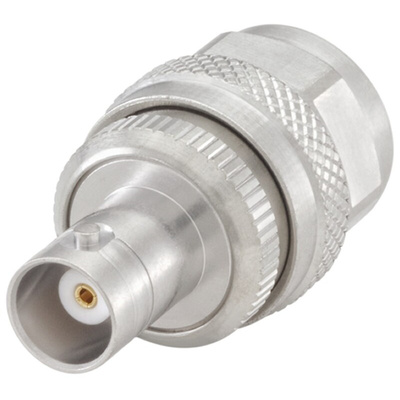 Rosenberger Straight 50Ω RF Adapter N Plug to BNC Socket 10GHz