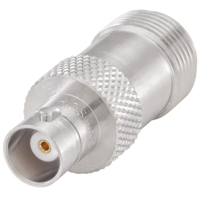 Rosenberger Straight 50Ω RF Adapter N Socket to BNC Socket 10GHz