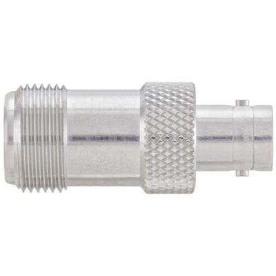 Rosenberger Straight 50Ω RF Adapter N Socket to BNC Socket 10GHz