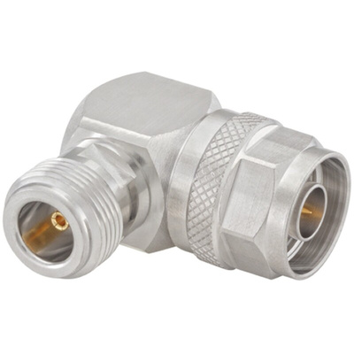 Rosenberger Right Angle 50Ω Adapter N Plug to N Socket 11GHz