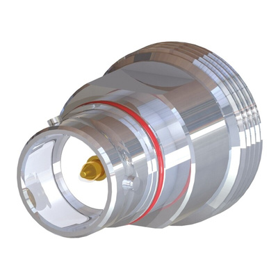 Radiall Straight 50Ω RF Adapter QLI Plug to 7/16 in DIN Socket 6GHz