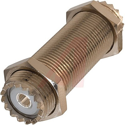 Cinch Connectors Straight 50Ω Adapter UHF Socket to UHF Socket