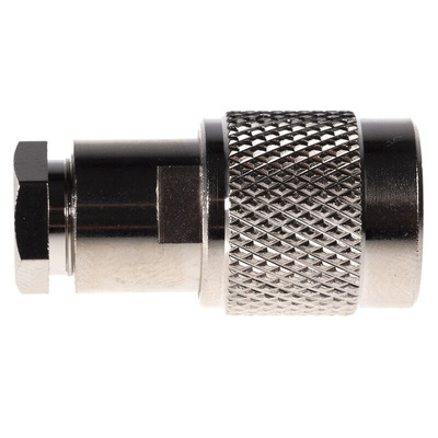 RS PRO, Plug Cable Mount TNC Connector, 50Ω, Solder Termination, Straight Body