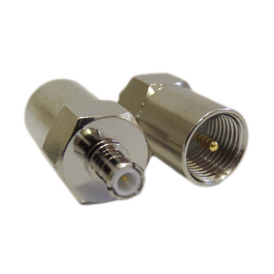 Siretta Straight RF Adapter MCX Plug to FME Plug