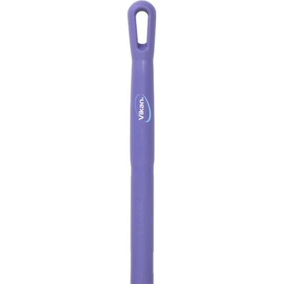 Vikan Purple Broom Handle, 1.31m, for use with Vikran Brooms, Vikran Squeegees