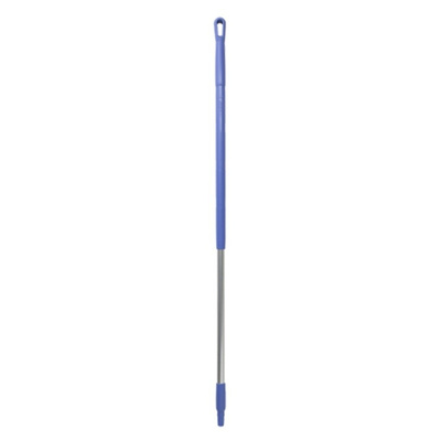 Vikan Purple Broom Handle, 1.31m, for use with Vikran Brooms, Vikran Squeegees