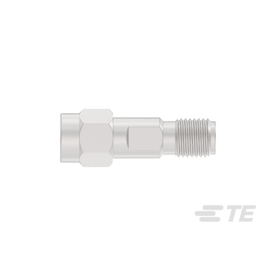 TE Connectivity Straight 50Ω RF Adapter SMA Plug to SMA Socket