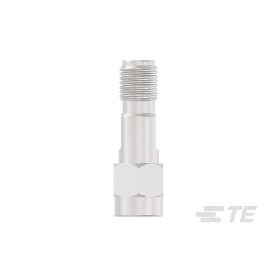 TE Connectivity Straight 50Ω RF Adapter SMA Plug to SMA Socket