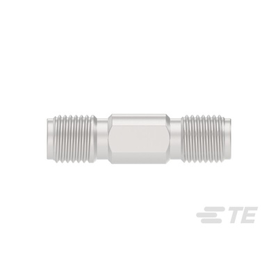 TE Connectivity Straight 50Ω RF Adapter SMA Socket to SMA Socket