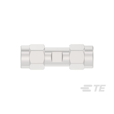 TE Connectivity Straight 50Ω RF Adapter SMA Plug to SMA Plug