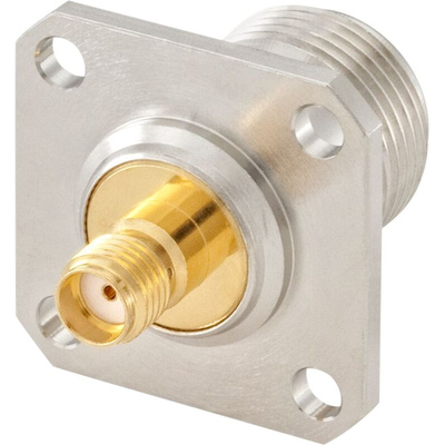 Rosenberger Straight 50Ω Adapter SMA Jack to Type N Jack 40GHz