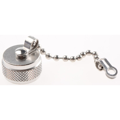 Radiall RF Connector Dust Cap for N Type Connector Male  Cord Included