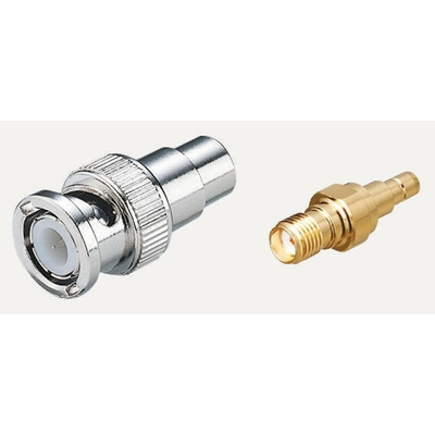 Yuetsu Straight Coax Adapter BNC Plug to RCA Socket