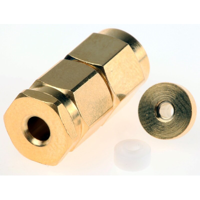 RS PRO, Plug Cable Mount SMA Connector, Clamp Termination, Straight Body