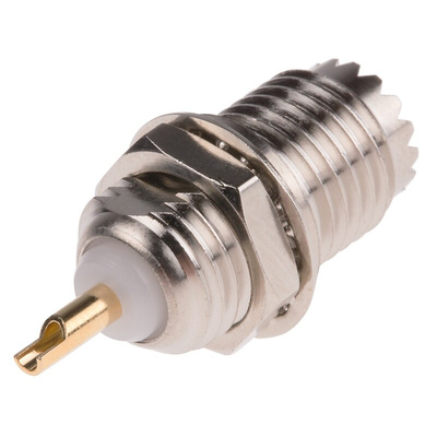 RS PRO, jack UHF Connector, 50Ω, Solder Termination, Straight Body