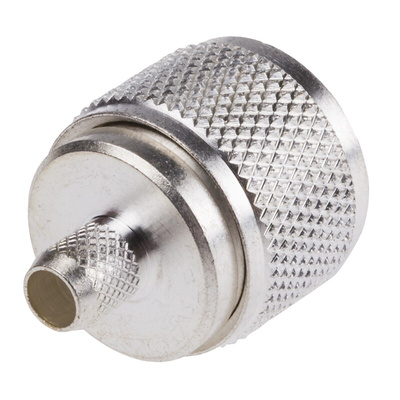 RS PRO, Plug Cable Mount UHF Connector, 75Ω, Crimp Termination, Straight Body