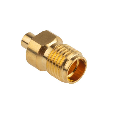 RS PRO, jack Cable Mount SMA Connector, 50Ω, Crimp Termination, Straight Body