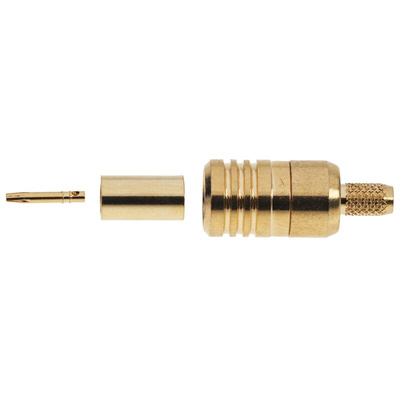 RS PRO, jack Cable Mount SMB Connector, 50Ω, Crimp Termination, Straight Body