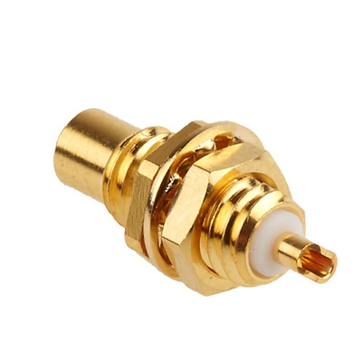 RS PRO, jack Panel Mount SMC Connector, 50Ω, Solder Termination, Straight Body