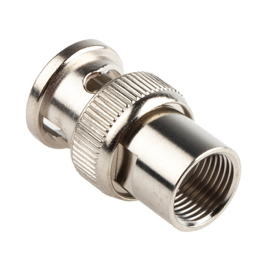 RS PRO, Plug Cable Mount BNC Connector, 50Ω, Clamp Termination, Straight Body