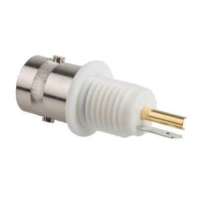 RS PRO, jack Panel Mount BNC Connector, 75Ω, Solder Termination, Straight Body