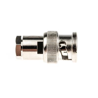 RS PRO, Plug Cable Mount BNC Connector, 75Ω, Clamp Termination, Straight Body