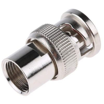RS PRO, Plug Cable Mount BNC Connector, 50Ω, Clamp Termination, Straight Body