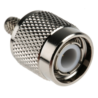 RS PRO, Plug Cable Mount TNC Connector, 50Ω, Crimp Termination, Straight Body