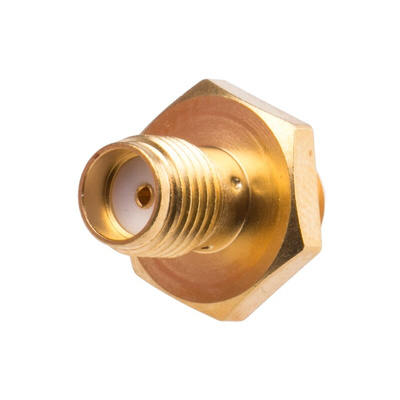 RS PRO, jack Panel Mount SMA Connector, 50Ω, Solder Termination, Straight Body