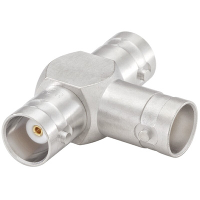 Rosenberger Tee 50Ω RF Adapter BNC Socket to BNC Socket 10GHz