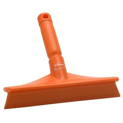 Vikan Orange Squeegee, 104mm x 245mm x 50mm, for Food Preparation Surfaces