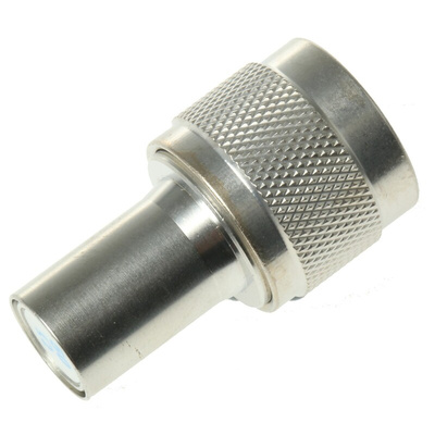 Huber+Suhner, Plug N Connector, 50Ω, Straight Body