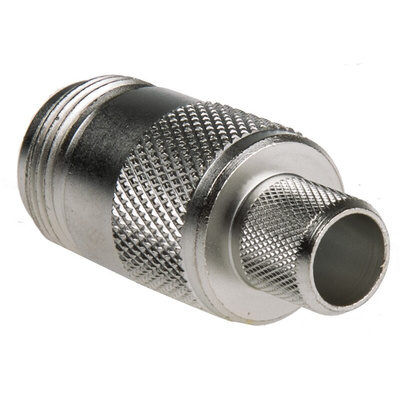 Telegartner, jack Cable Mount N Connector, 50Ω, Crimp Termination, Straight Body