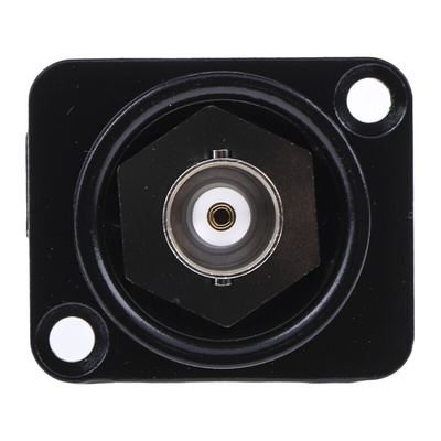 RS PRO, jack Panel Mount BNC Connector, 50Ω, Straight Body