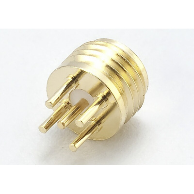 RS PRO Female, Male PCB Mount SMP Connector, 50Ω, Solder Termination, Straight Body