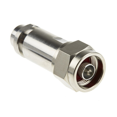 RS PRO, Plug Cable Mount N Connector, 50Ω, Solder Termination, Straight Body