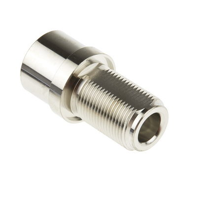 RS PRO, Plug Cable Mount N Connector, 50Ω, Solder Termination, Straight Body