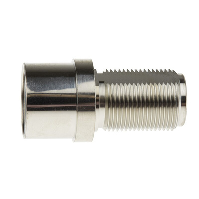 RS PRO, Plug Cable Mount N Connector, 50Ω, Solder Termination, Straight Body