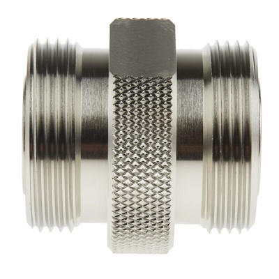 RS PRO, Plug Cable Mount 7/16 Connector, 50Ω, Solder Termination, Straight Body