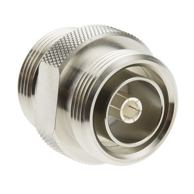 RS PRO, Plug Cable Mount 7/16 Connector, 50Ω, Solder Termination, Straight Body