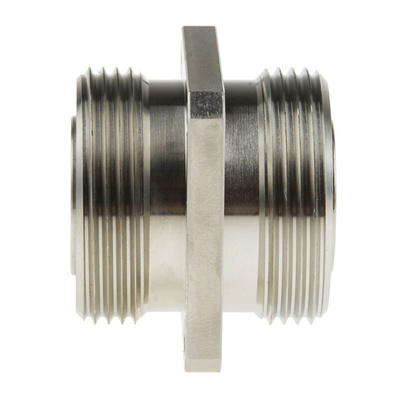 RS PRO, Plug Flange Mount 7/16 Connector, 50Ω, Solder Termination, Straight Body