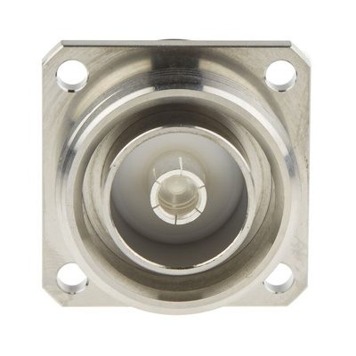RS PRO, Plug Flange Mount 7/16 Connector, 50Ω, Solder Termination, Straight Body
