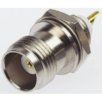 RS PRO, jack Panel Mount TNC Connector, 50Ω, Solder Termination, Straight Body
