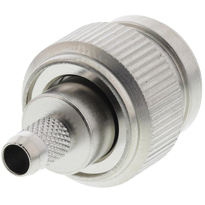 Telegartner, Plug Cable Mount TNC Connector, 50Ω, Crimp Termination, Straight Body