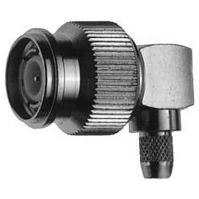 Telegartner, Plug Cable Mount TNC Connector, 50Ω, Crimp Termination, Right Angle Body