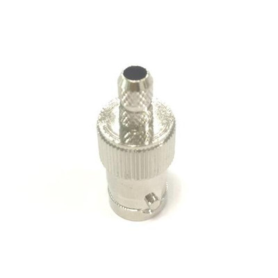 RS PRO, jack Cable Mount BNC Connector, 50Ω, Crimp Termination, Straight Body